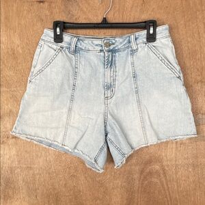 Sincerely Jules Light Wash Denim zipper Fly High-Rise Women's Shorts Size 9/29